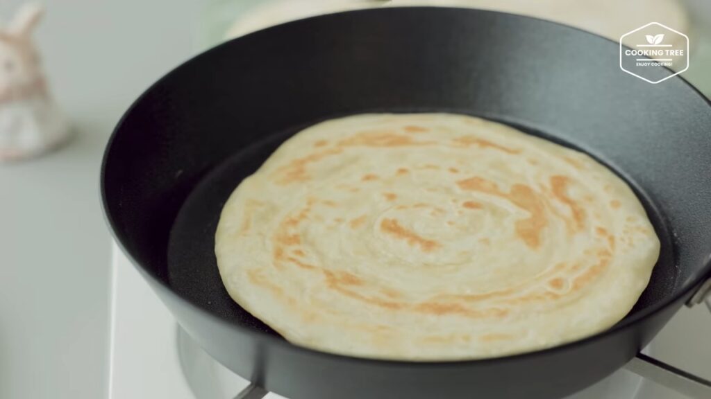 Layered Flatbread Paratha No yeast No oven Recipe Cooking tree