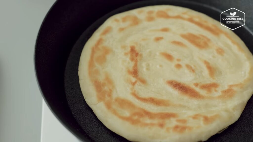 Layered Flatbread Paratha No yeast No oven Recipe Cooking tree
