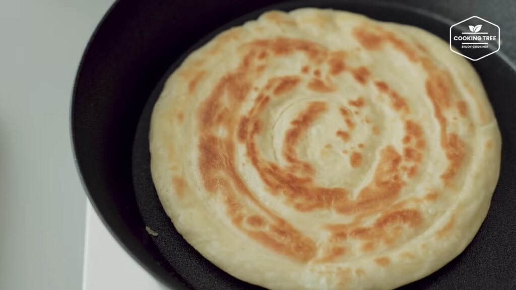 Layered Flatbread Paratha No yeast No oven Recipe Cooking tree