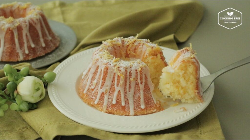 Rezept für Zitronen-Niesel-Kuchen 58 Lemon Drizzle Cake Recipe Cooking tree