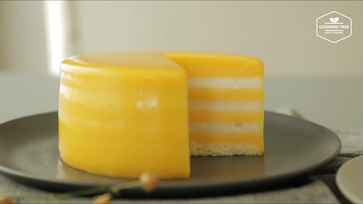 Mango coconut jelly cake Recipe Cooking tree