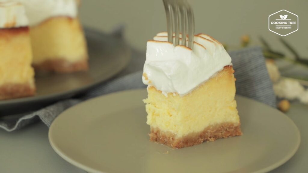 Meringue New York Cheesecake Recipe Cooking tree