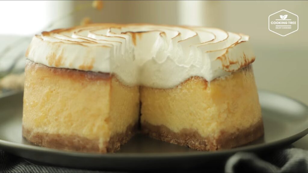 Meringue New York Cheesecake Recipe Cooking tree