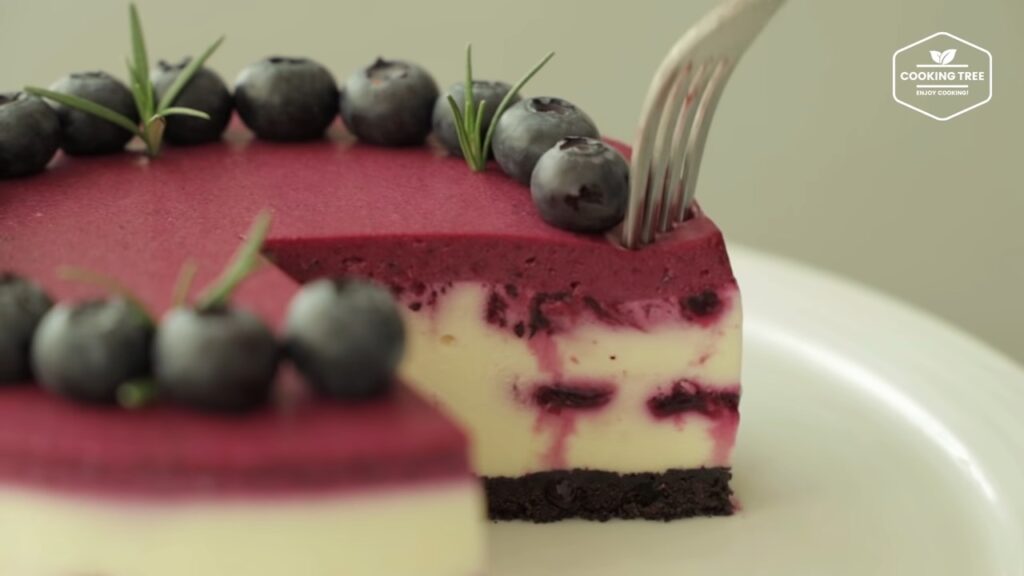 No Bake Blueberry cheesecake Recipe Cooking tree