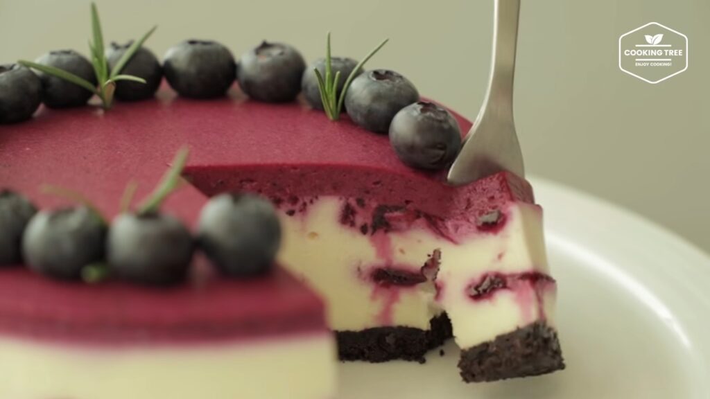 No Bake Blueberry cheesecake Recipe Cooking tree