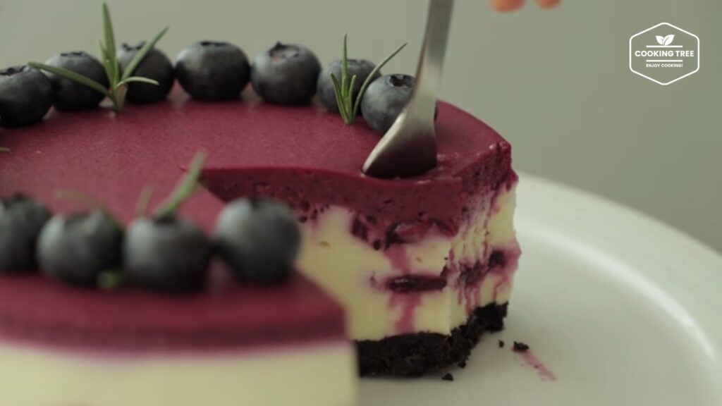 No Bake Blueberry cheesecake Recipe Cooking tree