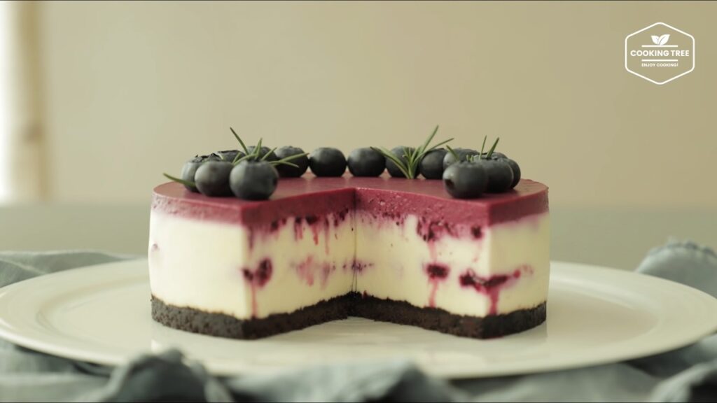 No Bake Blueberry cheesecake Recipe Cooking tree