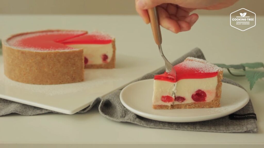 No Bake Cherry Cheesecake Recipe Cooking tree