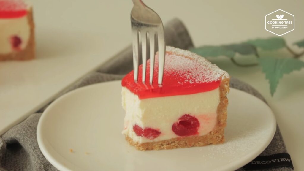 No Bake Cherry Cheesecake Recipe Cooking tree