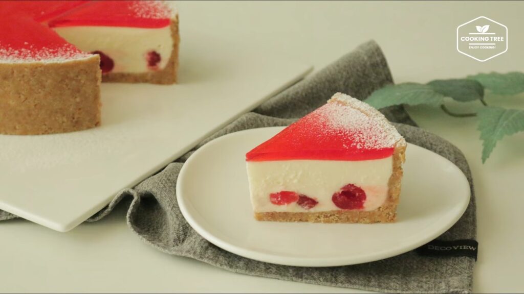 No Bake Cherry Cheesecake Recipe Cooking tree