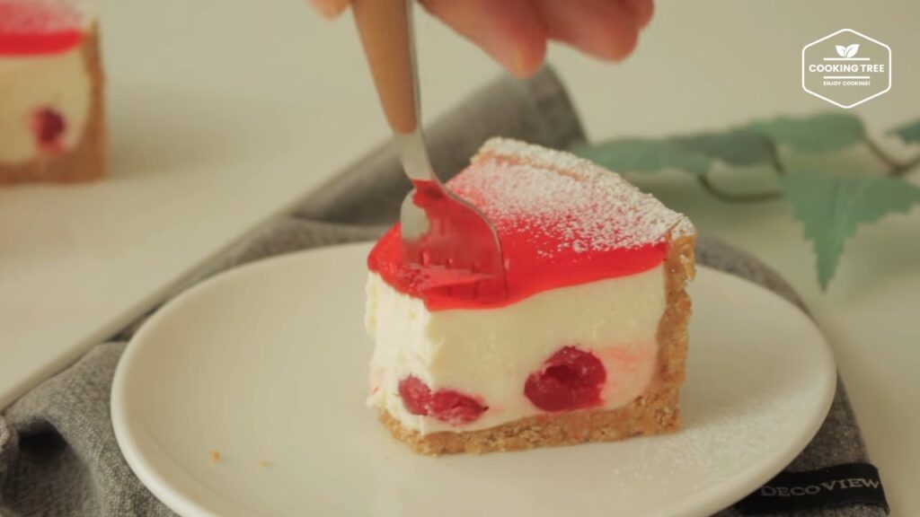 No Bake Cherry Cheesecake Recipe Cooking tree