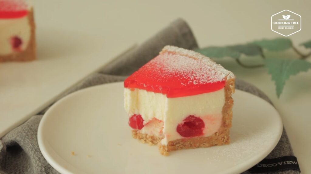 No Bake Cherry Cheesecake Recipe Cooking tree