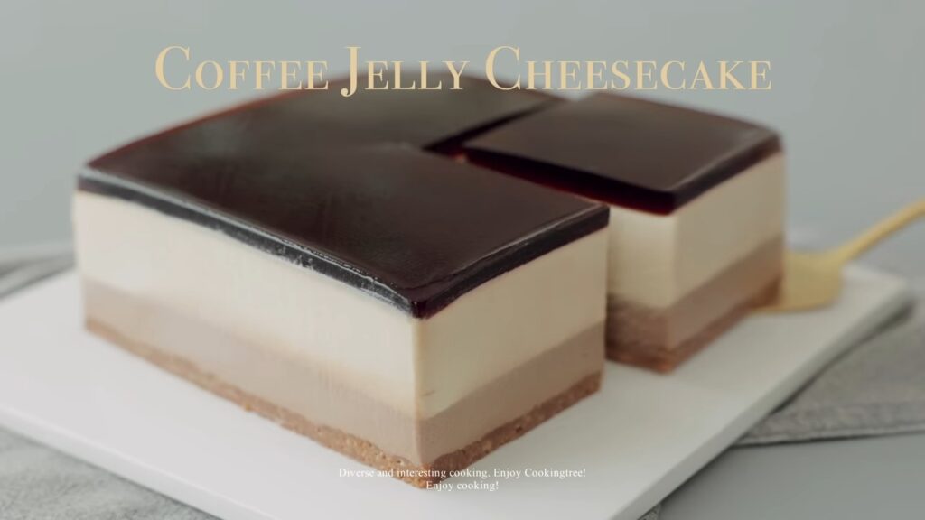 No Bake Coffee Jelly Cheesecake Recipe Cooking tree