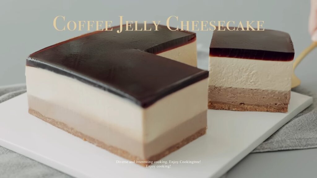 No Bake Coffee Jelly Cheesecake Recipe Cooking tree