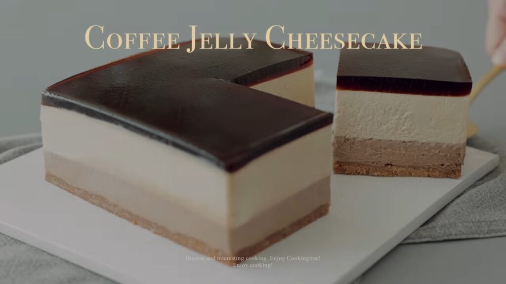 No Bake Coffee Jelly Cheesecake Recipe Cooking tree