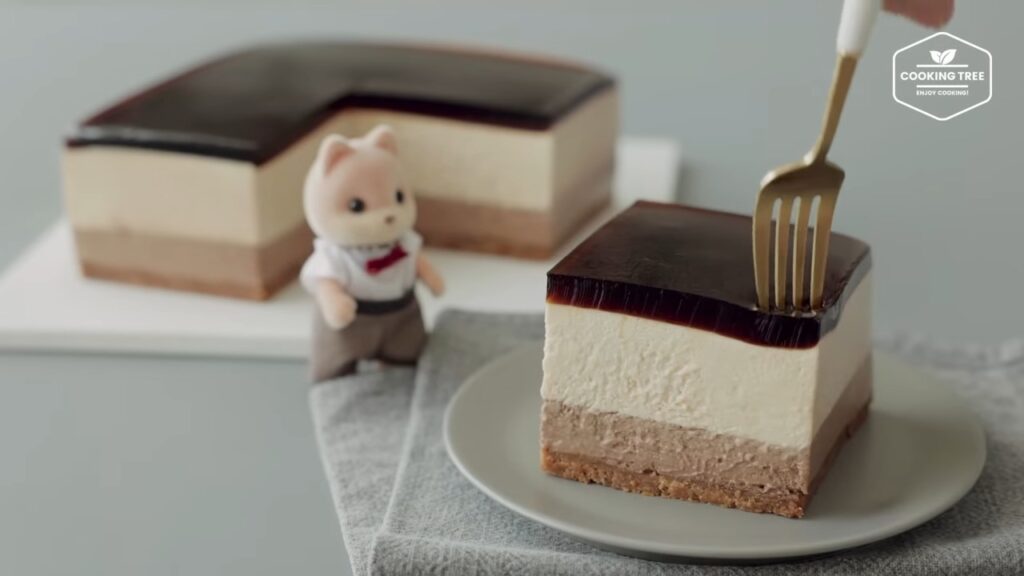 No Bake Coffee Jelly Cheesecake Recipe Cooking tree
