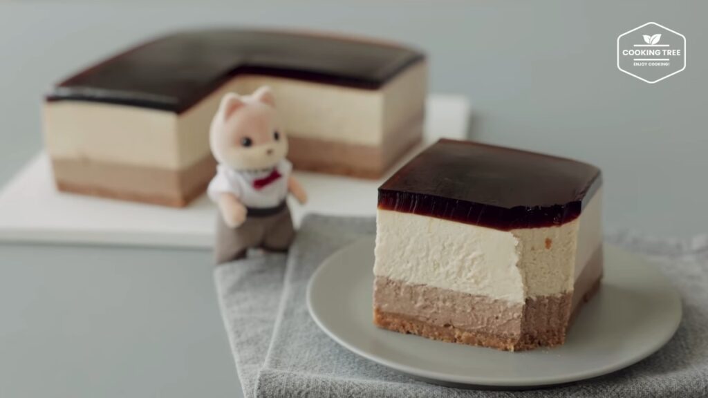 No Bake Coffee Jelly Cheesecake Recipe Cooking tree