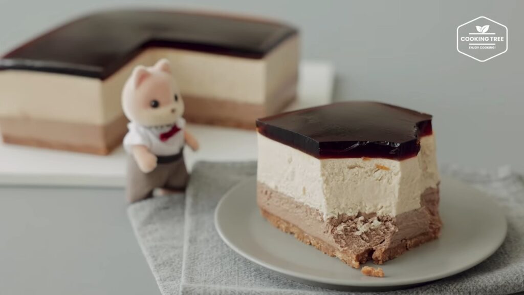 No Bake Coffee Jelly Cheesecake Recipe Cooking tree