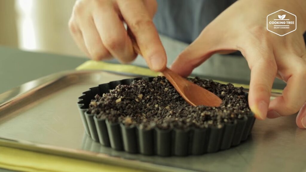 No Bake Oreo matchagreen tea tart Recipe Cooking tree