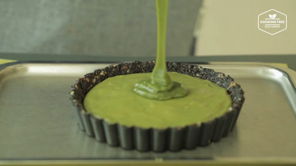 No Bake Oreo matchagreen tea tart Recipe Cooking tree