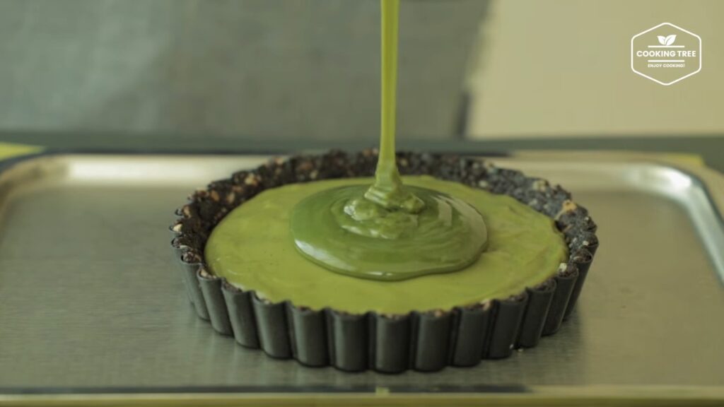 No Bake Oreo matchagreen tea tart Recipe Cooking tree