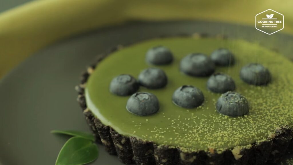 No Bake Oreo matchagreen tea tart Recipe Cooking tree