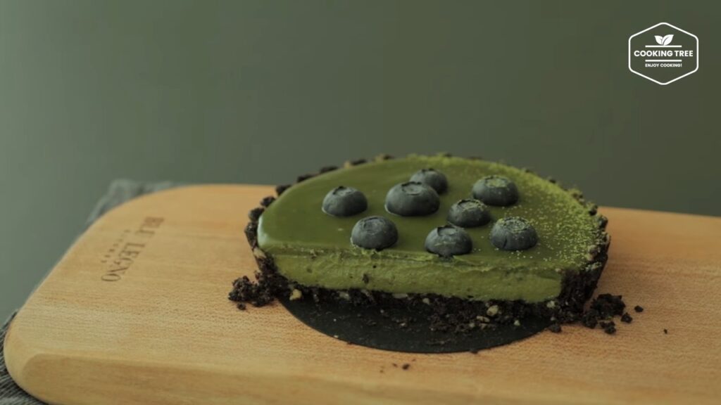 No Bake Oreo matchagreen tea tart Recipe Cooking tree