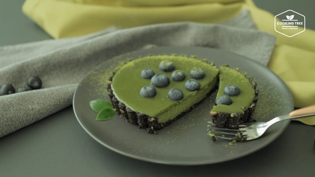 No Bake Oreo matchagreen tea tart Recipe Cooking tree