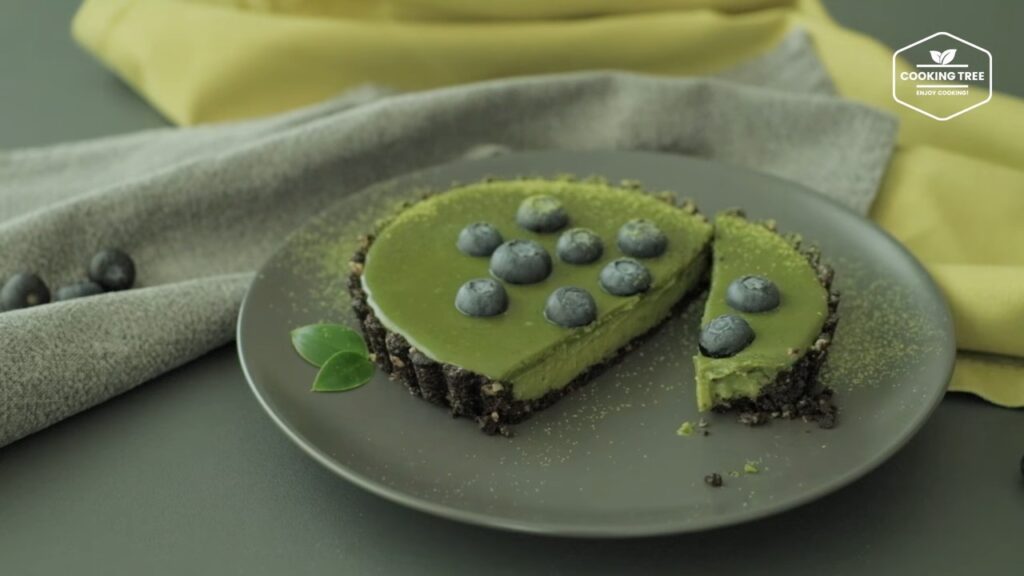 No Bake Oreo matchagreen tea tart Recipe Cooking tree