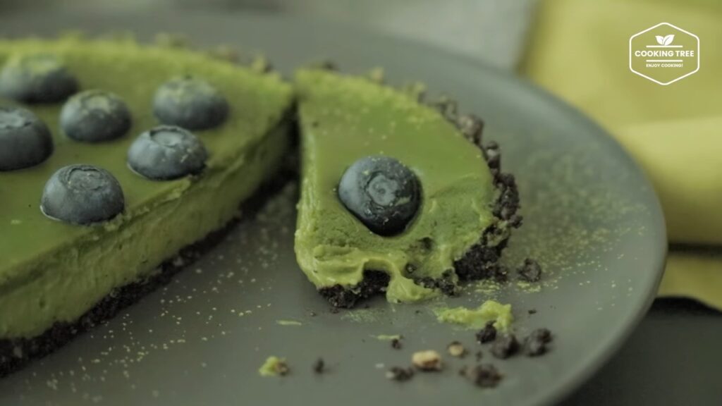 No Bake Oreo matchagreen tea tart Recipe Cooking tree