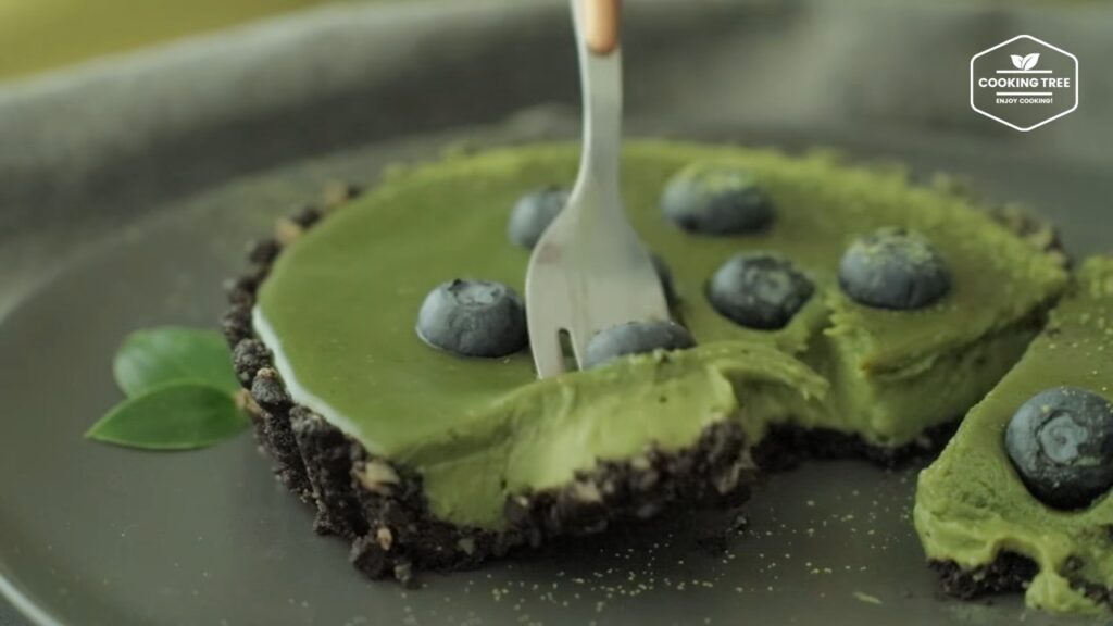 No Bake Oreo matchagreen tea tart Recipe Cooking tree