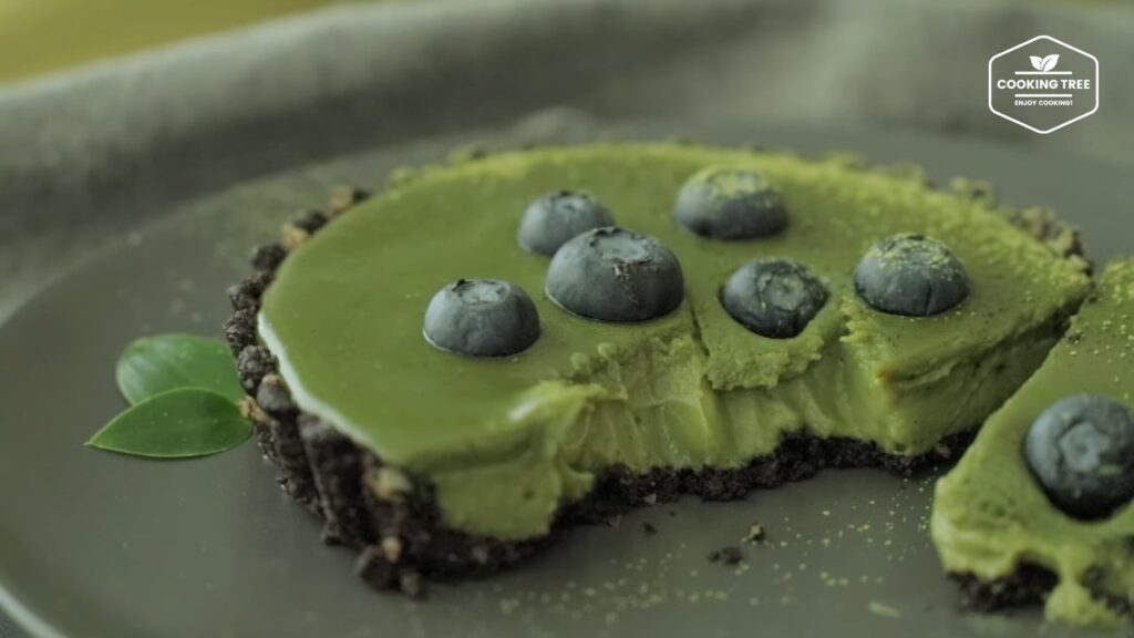 No Bake Oreo matchagreen tea tart Recipe Cooking tree