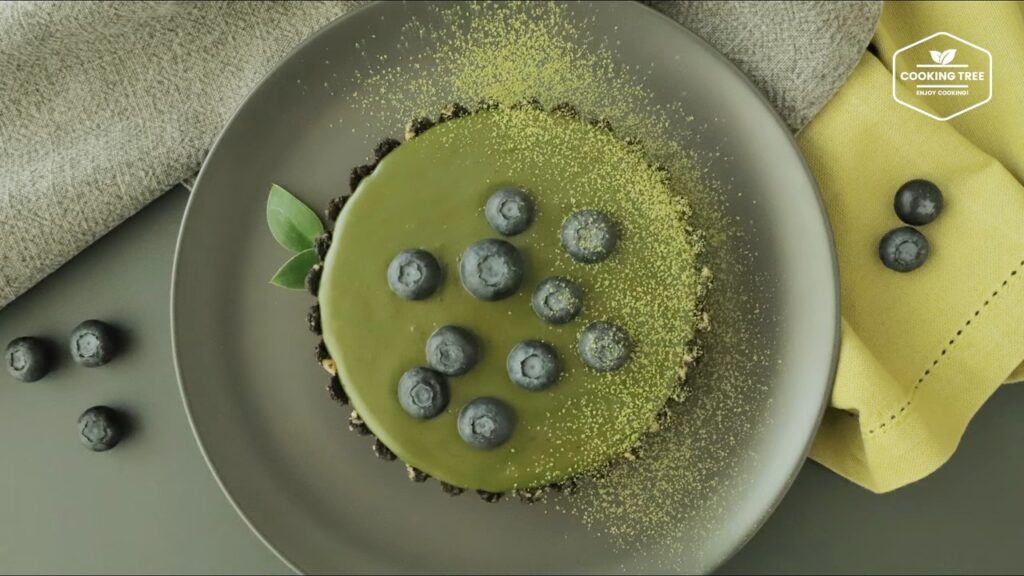 No Bake Oreo matchagreen tea tart Recipe Cooking tree