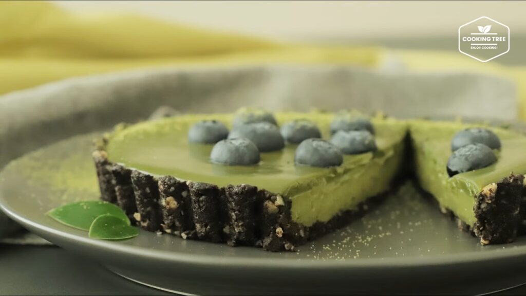 No Bake Oreo matchagreen tea tart Recipe Cooking tree