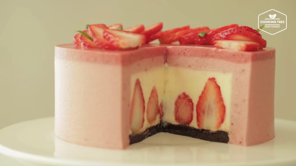 No Bake Strawberry cheesecake Recipe Cooking tree