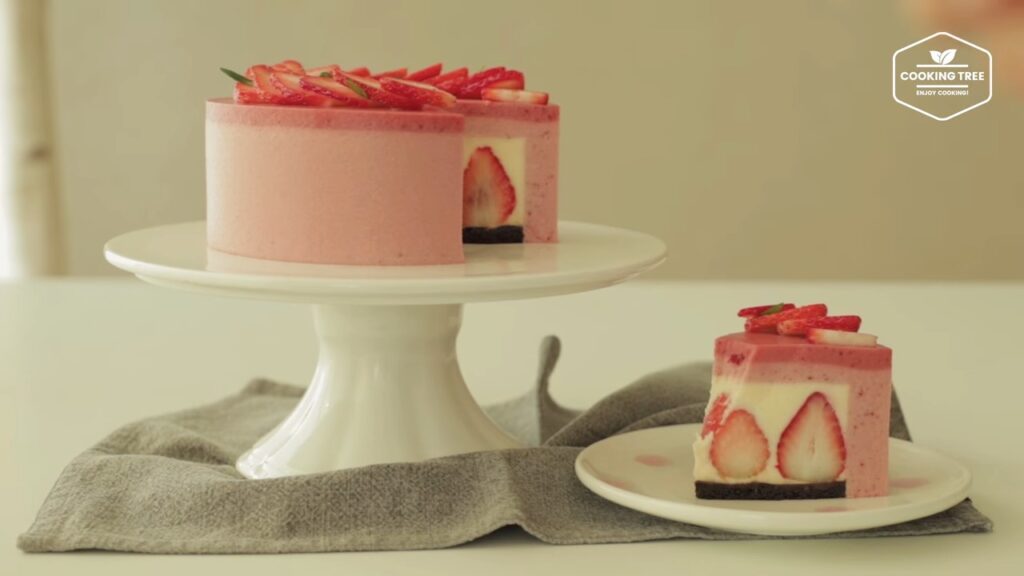 No Bake Strawberry cheesecake Recipe Cooking tree