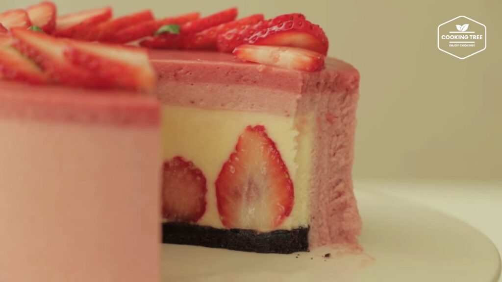 No Bake Strawberry cheesecake Recipe Cooking tree