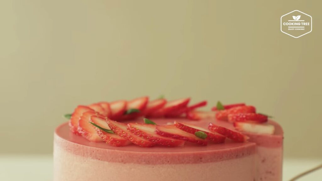 No Bake Strawberry cheesecake Recipe Cooking tree