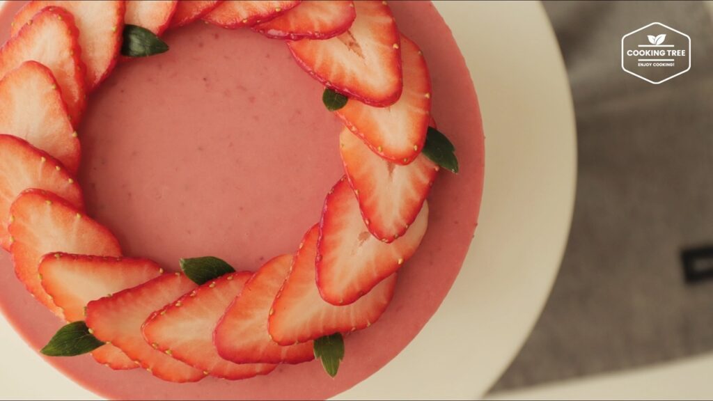 No Bake Strawberry cheesecake Recipe Cooking tree