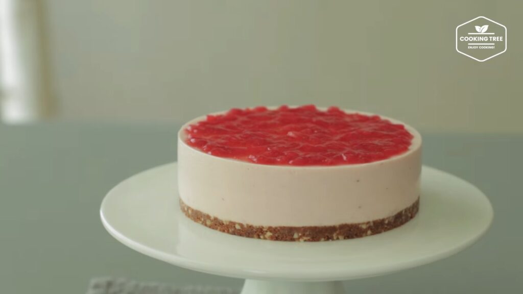 No Bake Strawberry mousse cake Recipe Cooking tree