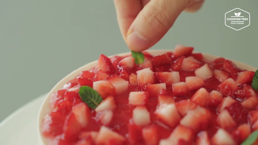 No Bake Strawberry mousse cake Recipe Cooking tree