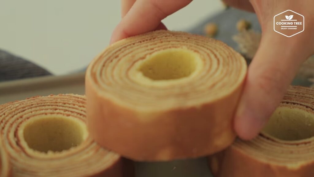 No oven Baumkuchen Tree Cake Recipe Cooking tree