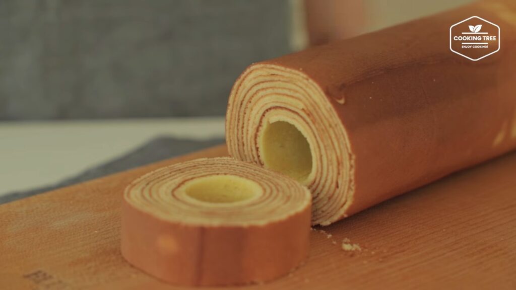 No oven Baumkuchen Tree Cake Recipe Cooking tree