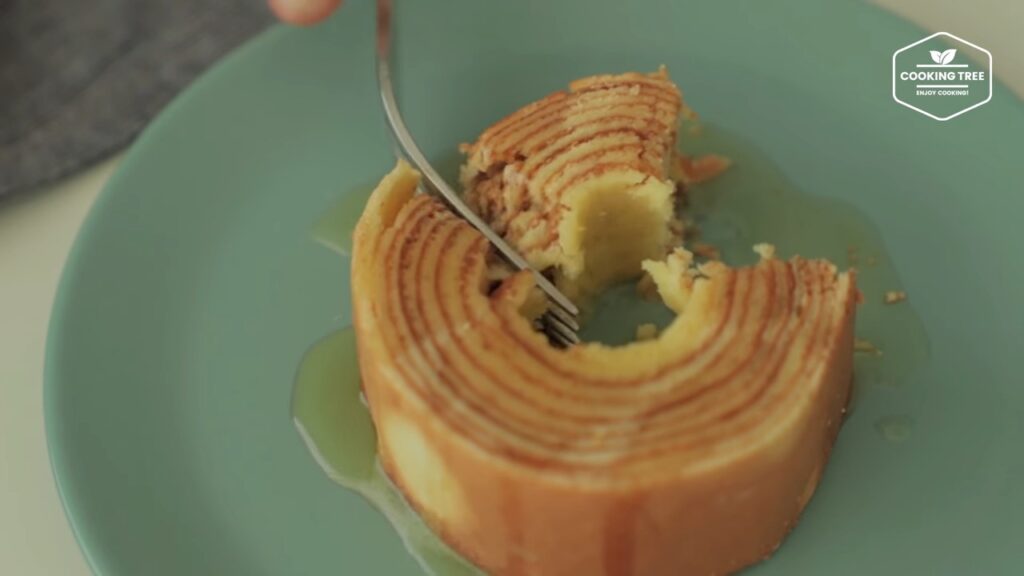 No oven Baumkuchen Tree Cake Recipe Cooking tree