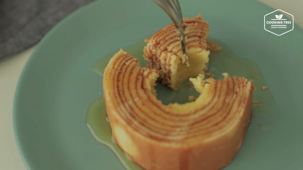 No oven Baumkuchen Tree Cake Recipe Cooking tree