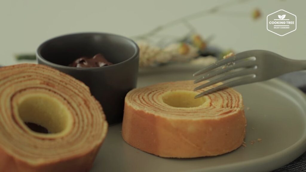 No oven Baumkuchen Tree Cake Recipe Cooking tree