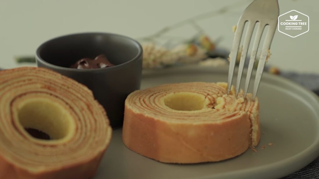 No oven Baumkuchen Tree Cake Recipe Cooking tree