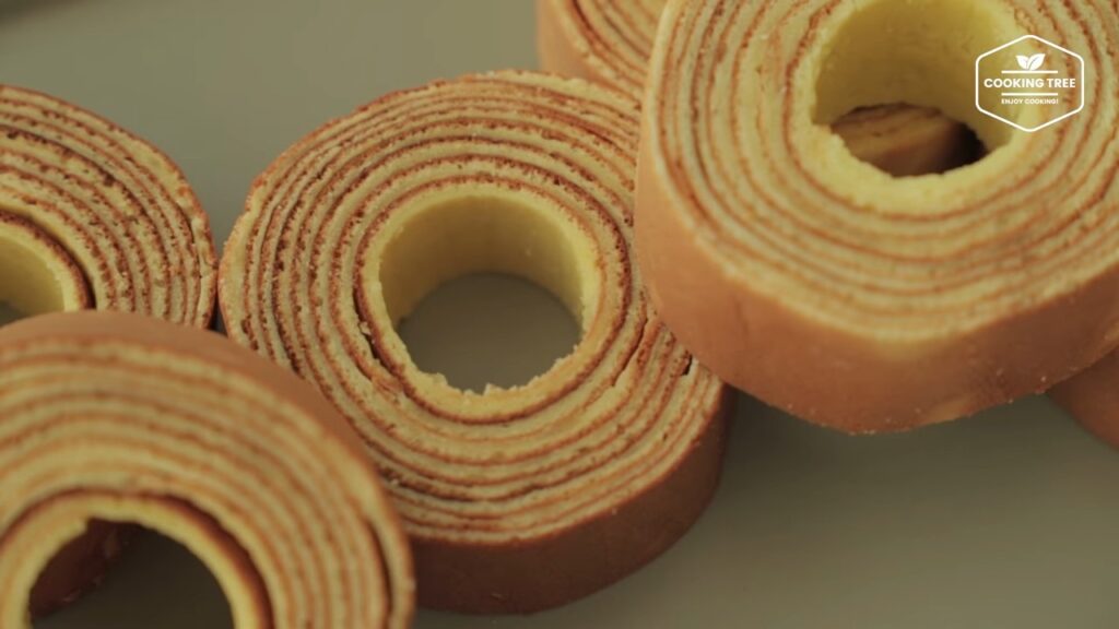 No oven Baumkuchen Tree Cake Recipe Cooking tree