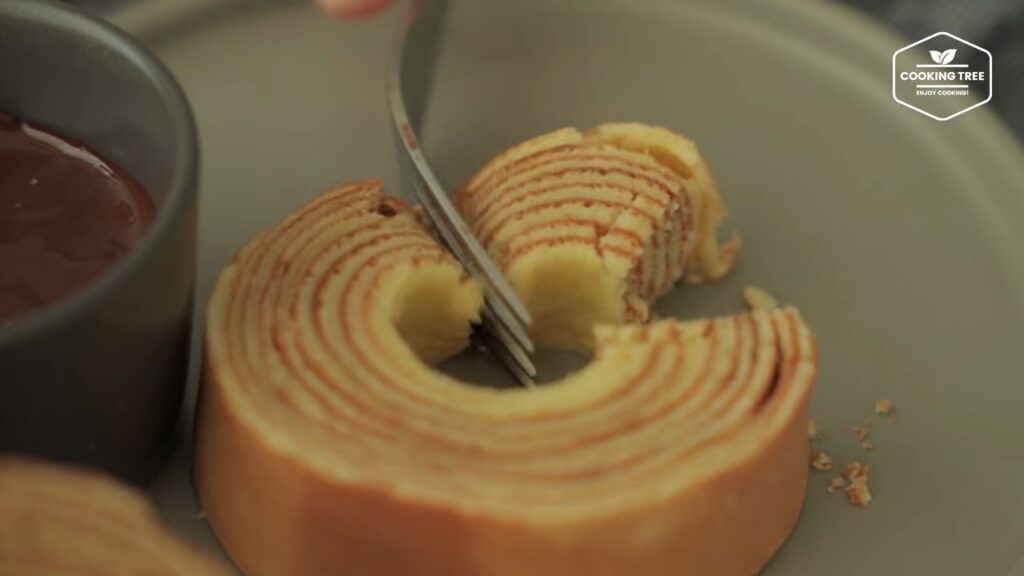 No oven Baumkuchen Tree Cake Recipe Cooking tree