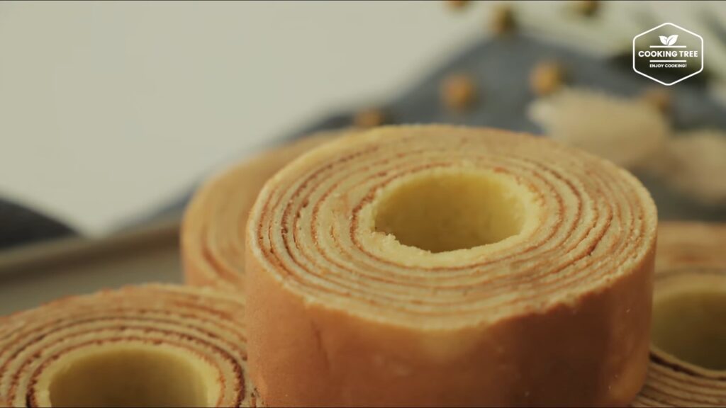 No oven Baumkuchen Tree Cake Recipe Cooking tree